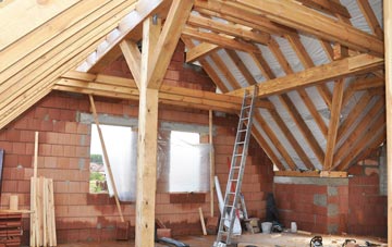Llaniestyn attic trusses